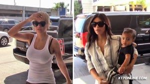 Kim Kardashian and Rita Ora -- Drama Brewing ... On Same Flight Out of LAX