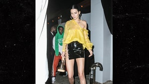 Kendall Jenner Leaves Half Her Skirt and A$AP Rocky Behind at Met Gala After-Party (PHOTO)