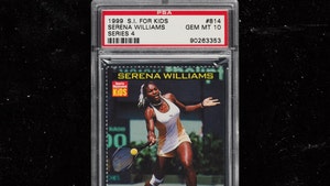 Serena Williams Rookie Card Sells For $117k, Most Expensive Women's Sports Card Ever