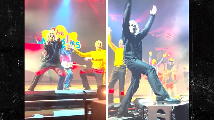 Kid LAROI Brings The Wiggles On Stage, Performs Their Classics