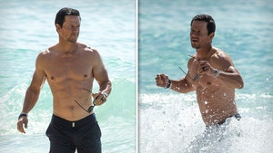 Mark Wahlberg Shows Off Impressive Figure on Vacation in Barbados with Wife