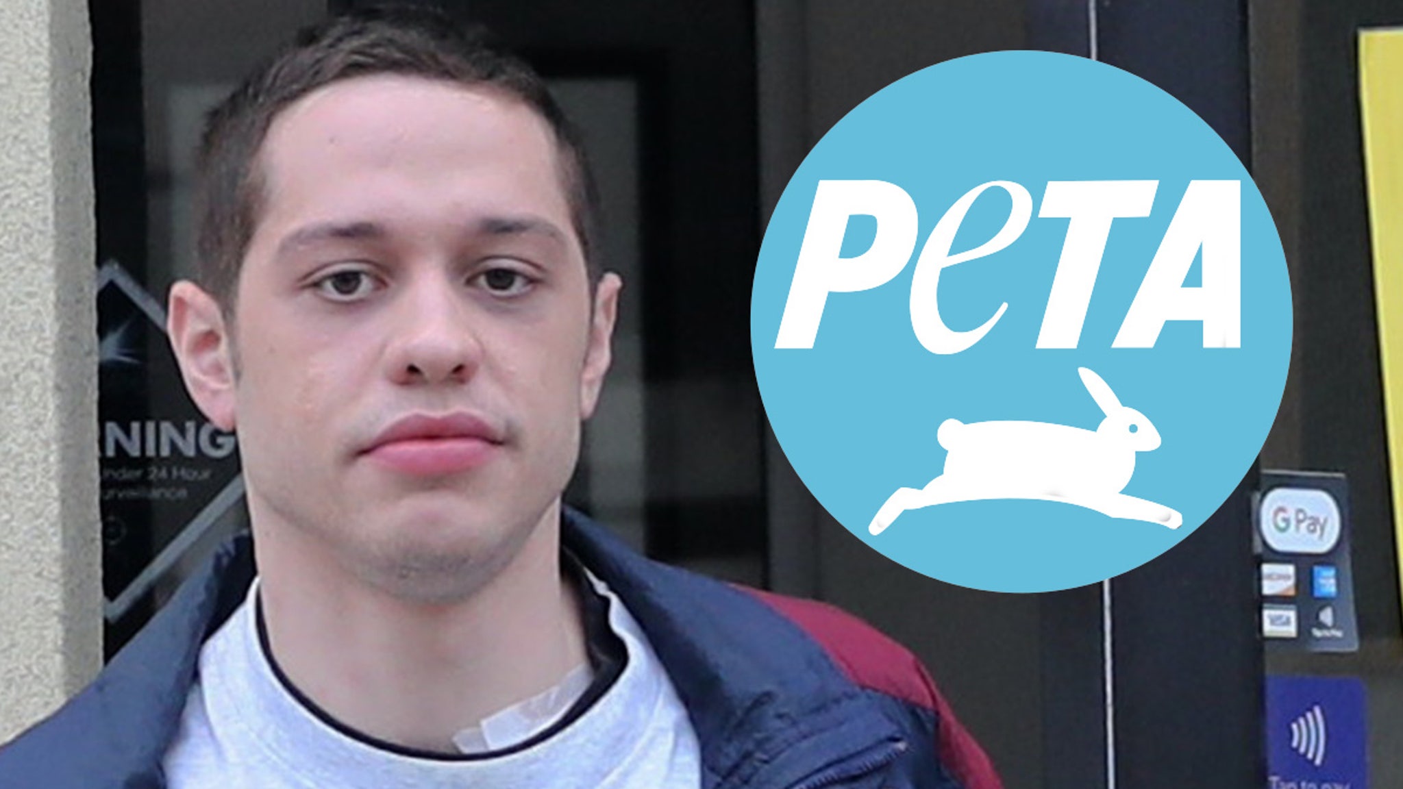 Pete Davidson stelt Peta teleur door geen nieuwe hond te adopteren