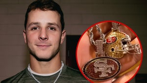 Brock Purdy, Teammates Gifted 49ers-Themed Chains Ahead of Super Bowl LVIII