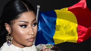 nicki minaj romanian flag