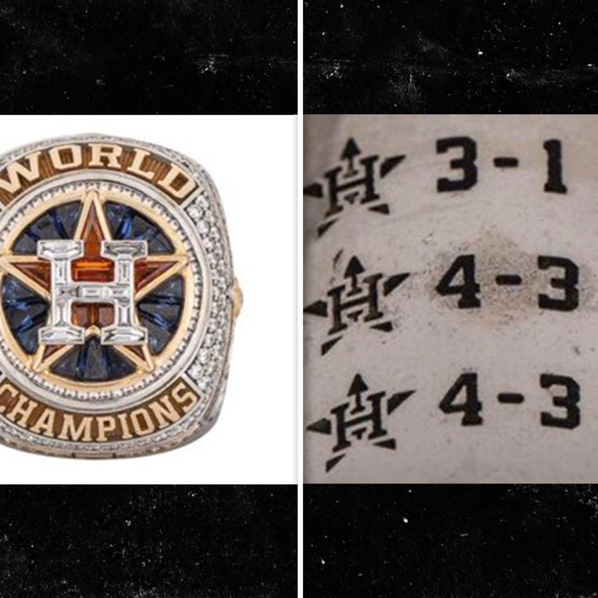 real astros world series ring