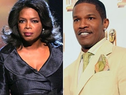 Oprah Winfrey & Jamie Foxx
