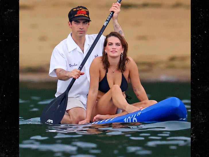 Joe Jonas & Stormi Bree Look Hot On Australian Yacht