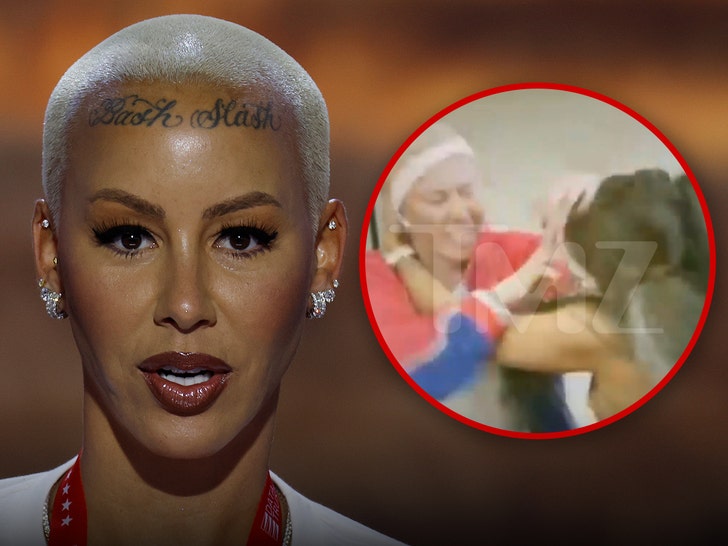 Amber Rose Addresses Wild ‘College Hill’ Brawl, Implies Big Talkers Can’t Fight