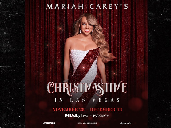 maraih carey christmastime announcment instagram