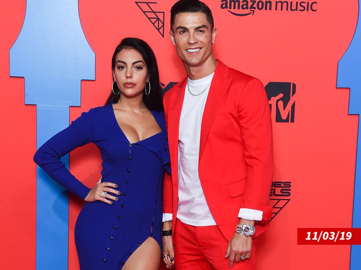 Cristiano Ronaldo engaged Georgina Rodríguez getty 2