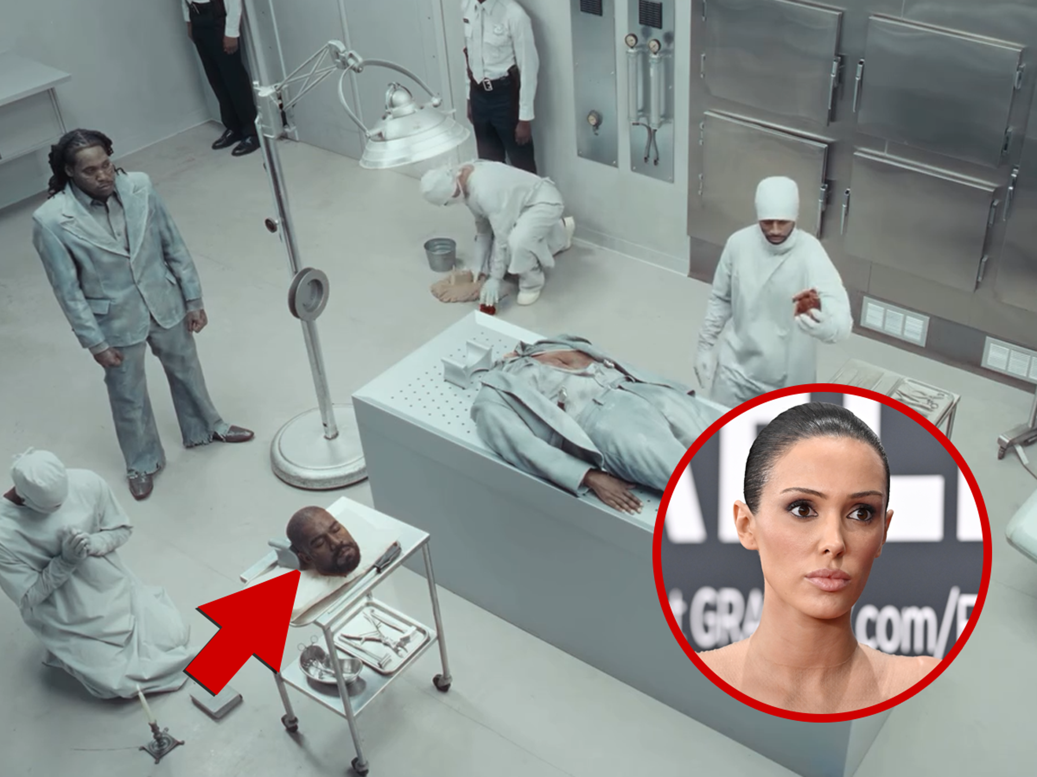 tmz.com - TMZ Staff - Kanye West Plays Headless Corpse in Music Video Directed By Bianca Censori