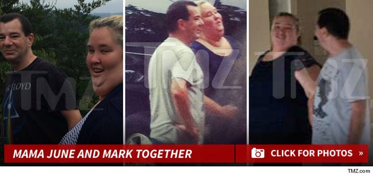 Mama June and Mark McDaniel -- Together Photos