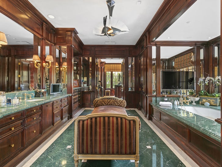 Tour Rod Stewart's English Country-Style Estate in Beverly Hills