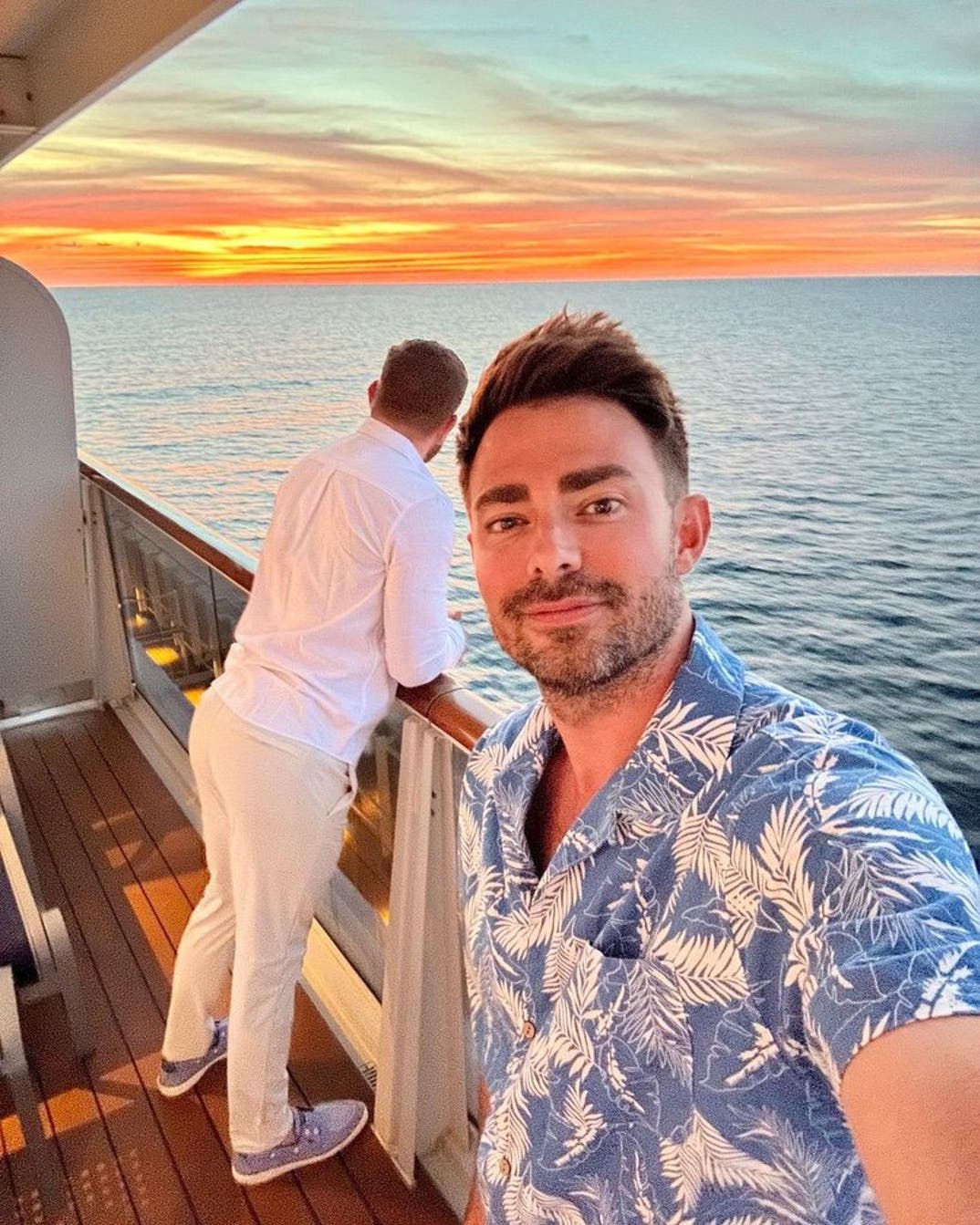 Jaymes Vaughan and Jonathan Bennett