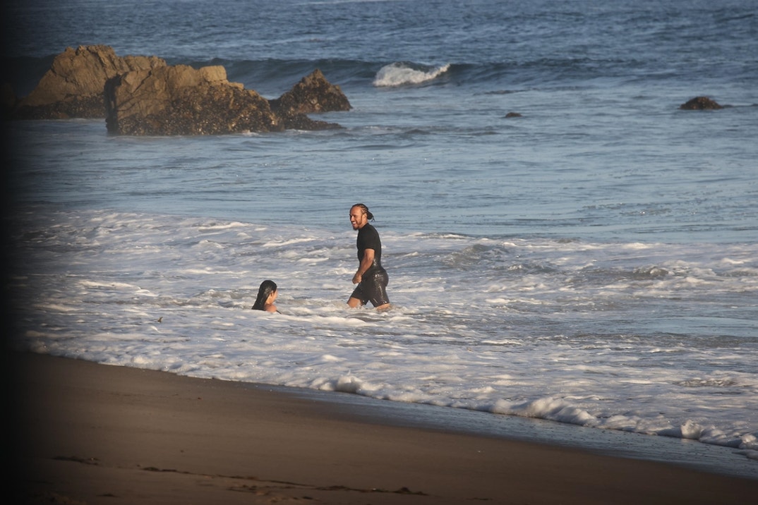 Lewis Hamilton Kim Kardashian Makeout 4