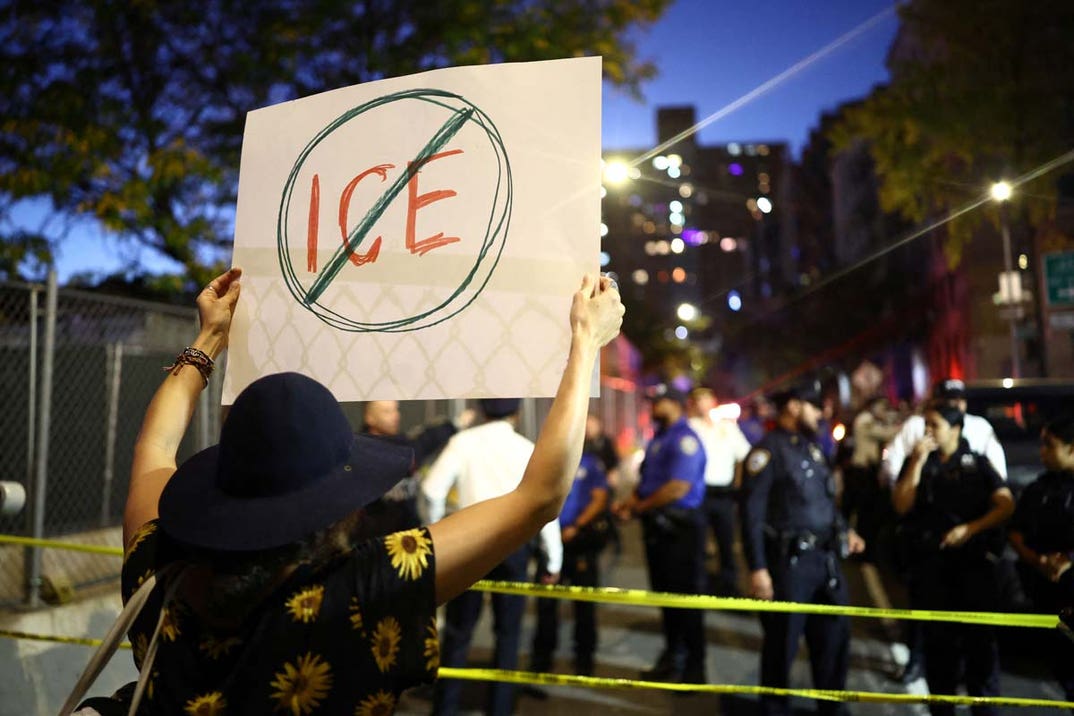 ICE shooting new york city GettyImages-2298642711