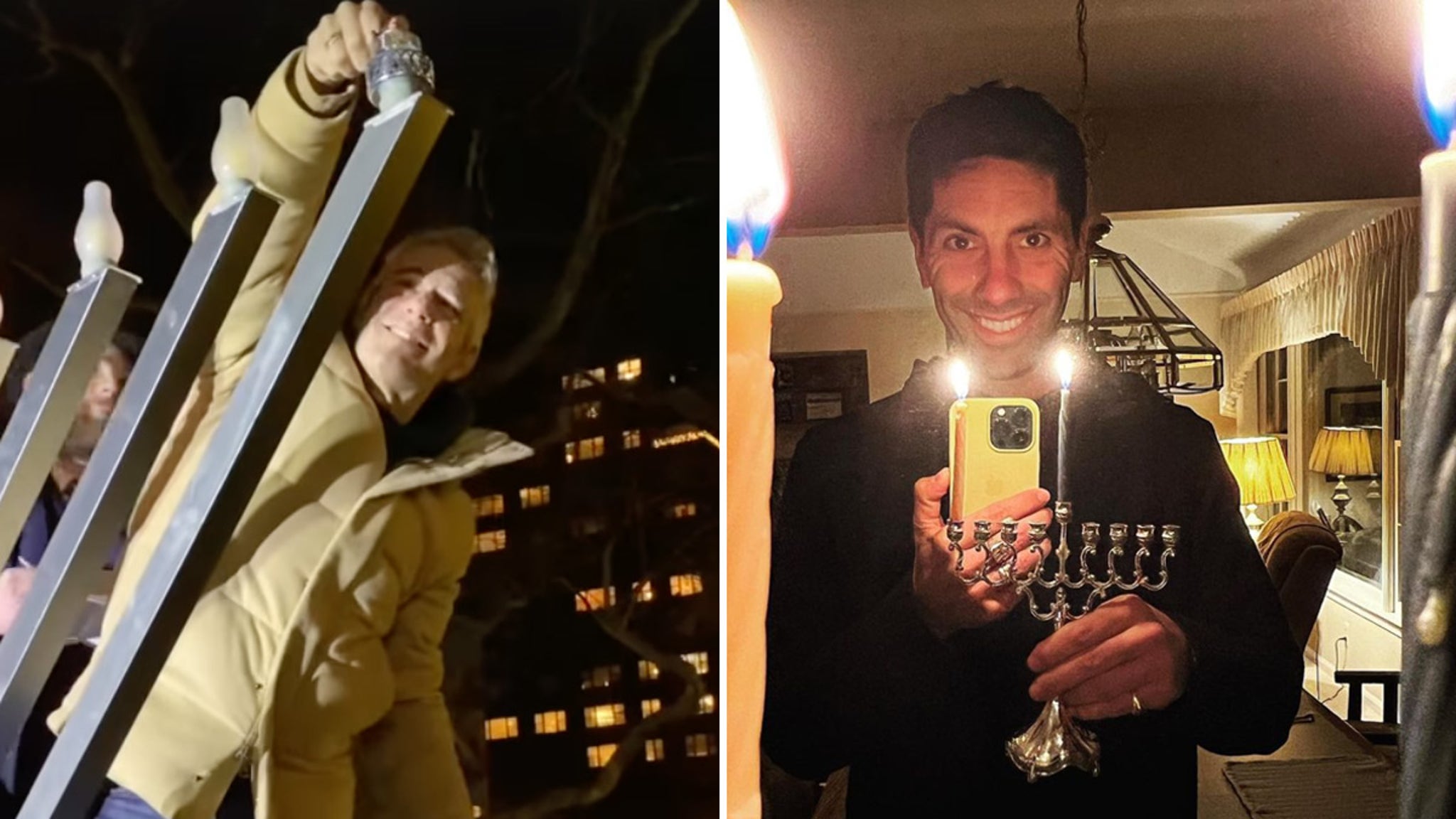 Stars Celebrating Hanukkah Chag Sameach 