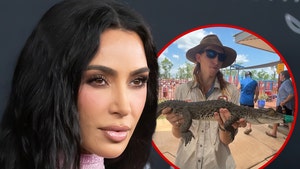 kim kardashian crocodile