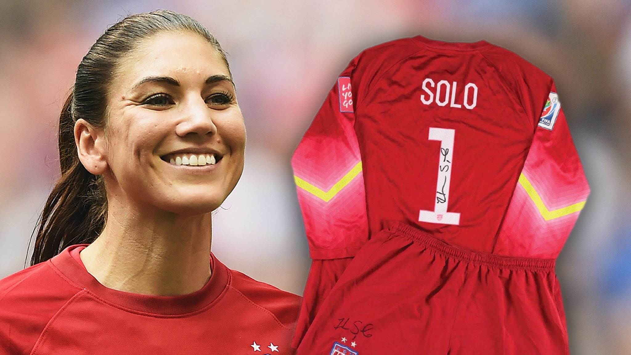 Hope Solo Auctioning Off Huge Personal World Cup Collection