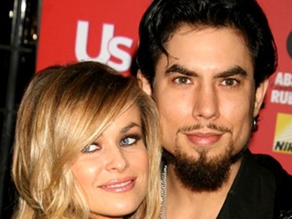 Carmen Electra and Dave Navarro