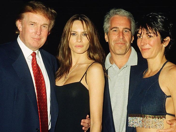 Jeffrey Epstein And Ghislaine With Famous Friends