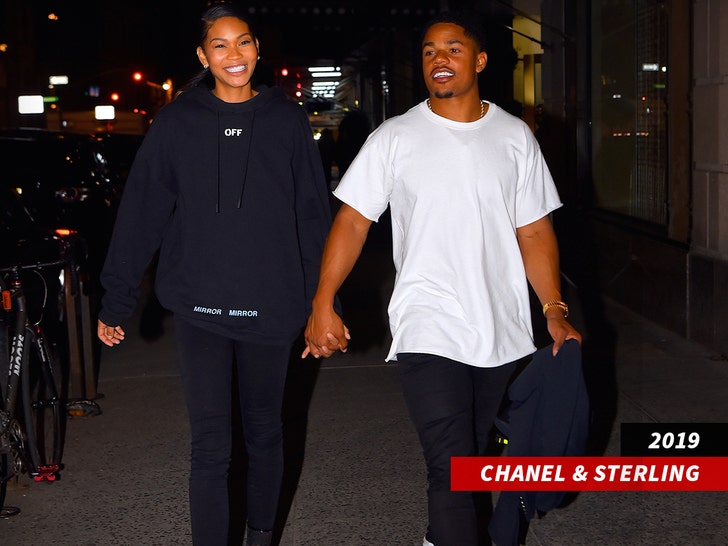 chanel iman and sterling shepard