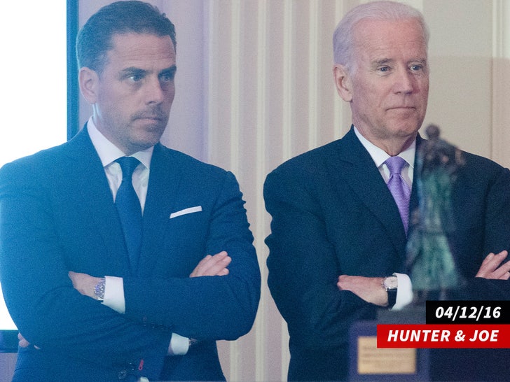 Hunter dan Joe Biden menyapu