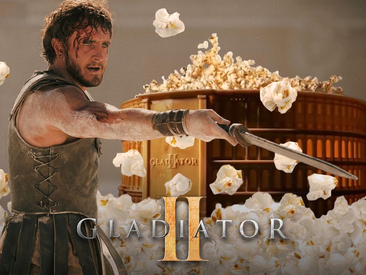 ‘Gladiator II’ Popcorn Bucket Goes Viral, Escalates Novelty Concession Wars