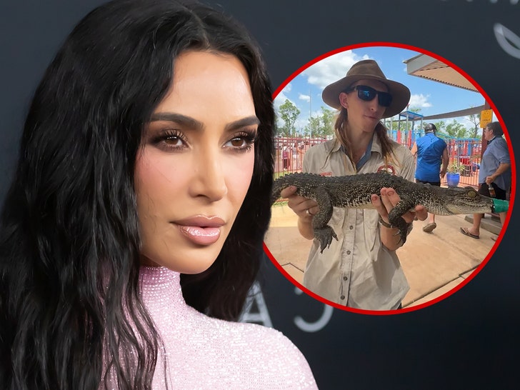 Crocodile Named After Kim Kardashian Wins Annual Race in Australia