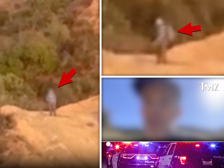 Video of the arrest of a Topanga resident hiker