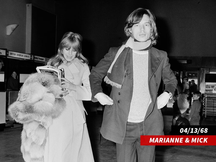 Marianne Faithfull, ex-namorada de Mick Jagger, morre aos 78