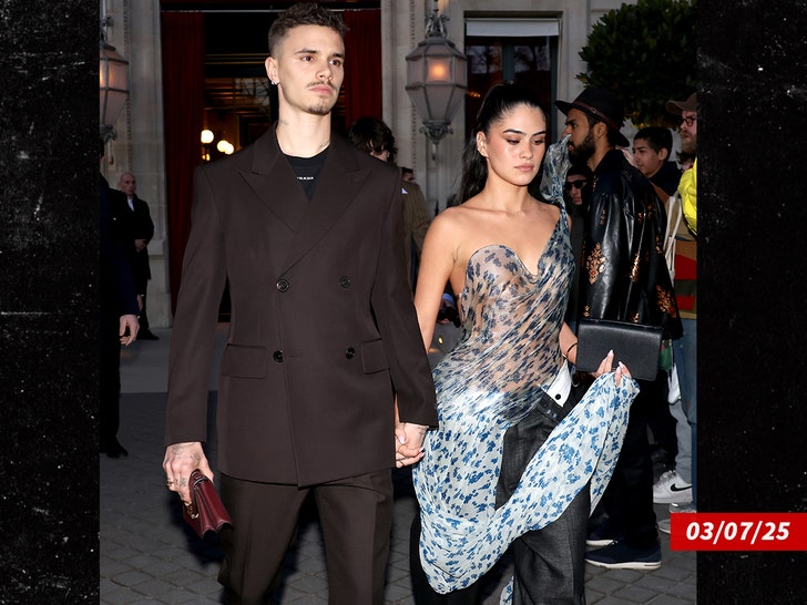 Romeu Beckham, que perfura