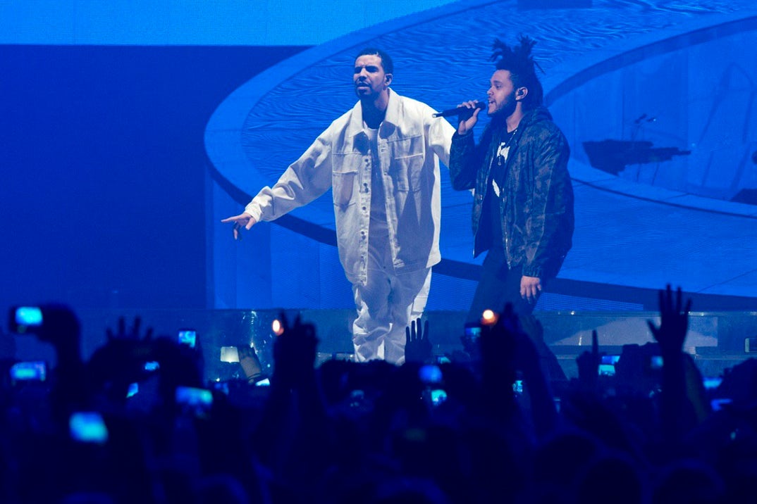 Drake & The Weeknd Watch The Super Bowl 2022 From The Stands: Photo 4705098, Drake, The Weeknd Photos