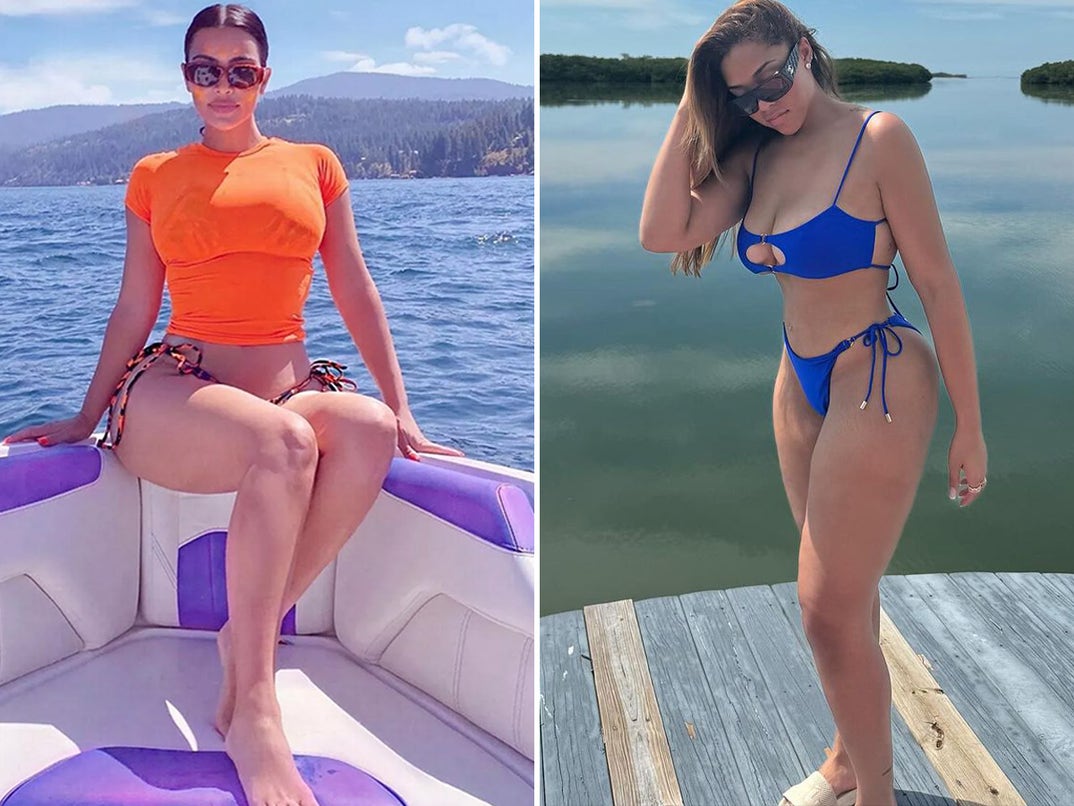 Kim Kardashian vs. Jordyn Woods -- Ladies At The Lake Edition