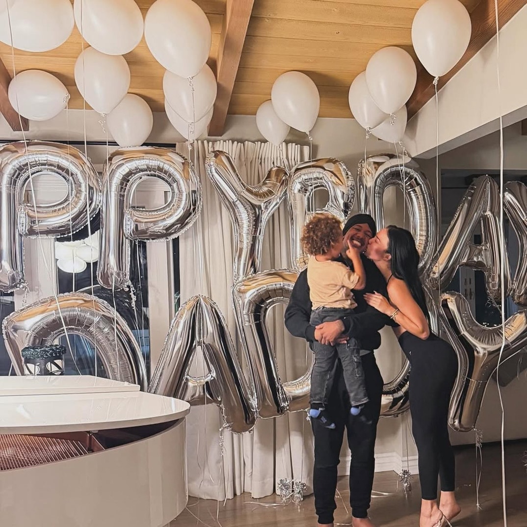 Brie Tessi Nick Cannon Bday Dinner 1