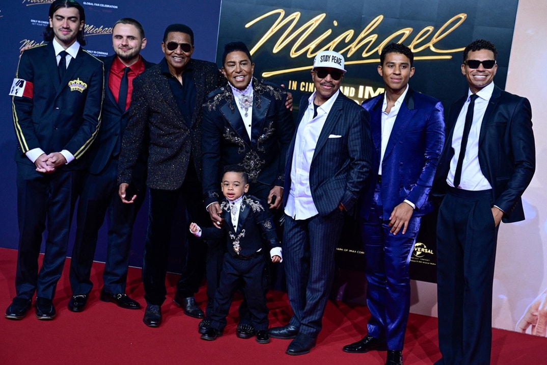 US filmmaker and son of Michael Jackson Bigi Jackson, US singer and son of Michael Jackson Prince Jackson, US singer Jackie Jackson, US singer Jermaine Jackson, US singer Marlon Jackson