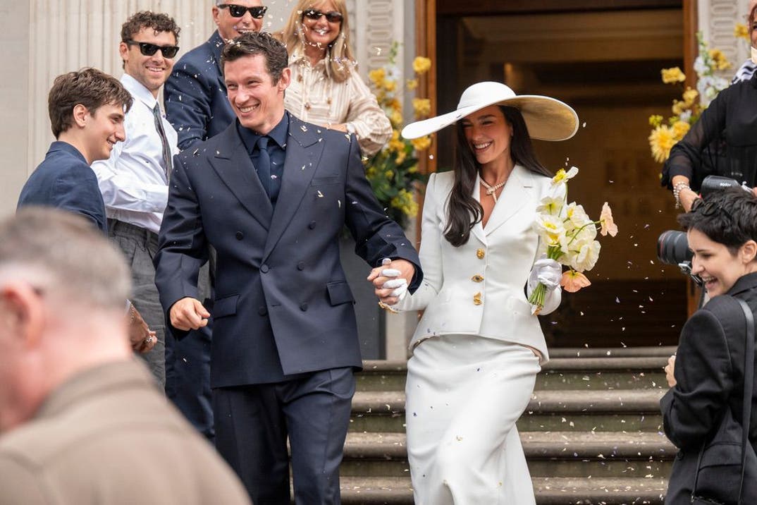 Dua Lipa Callum Turner Tie The Knot 9