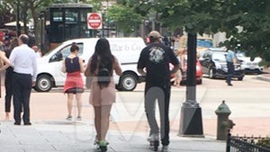 Jenelle Evans and David Eason Scoot Around D.C. on Business Trip