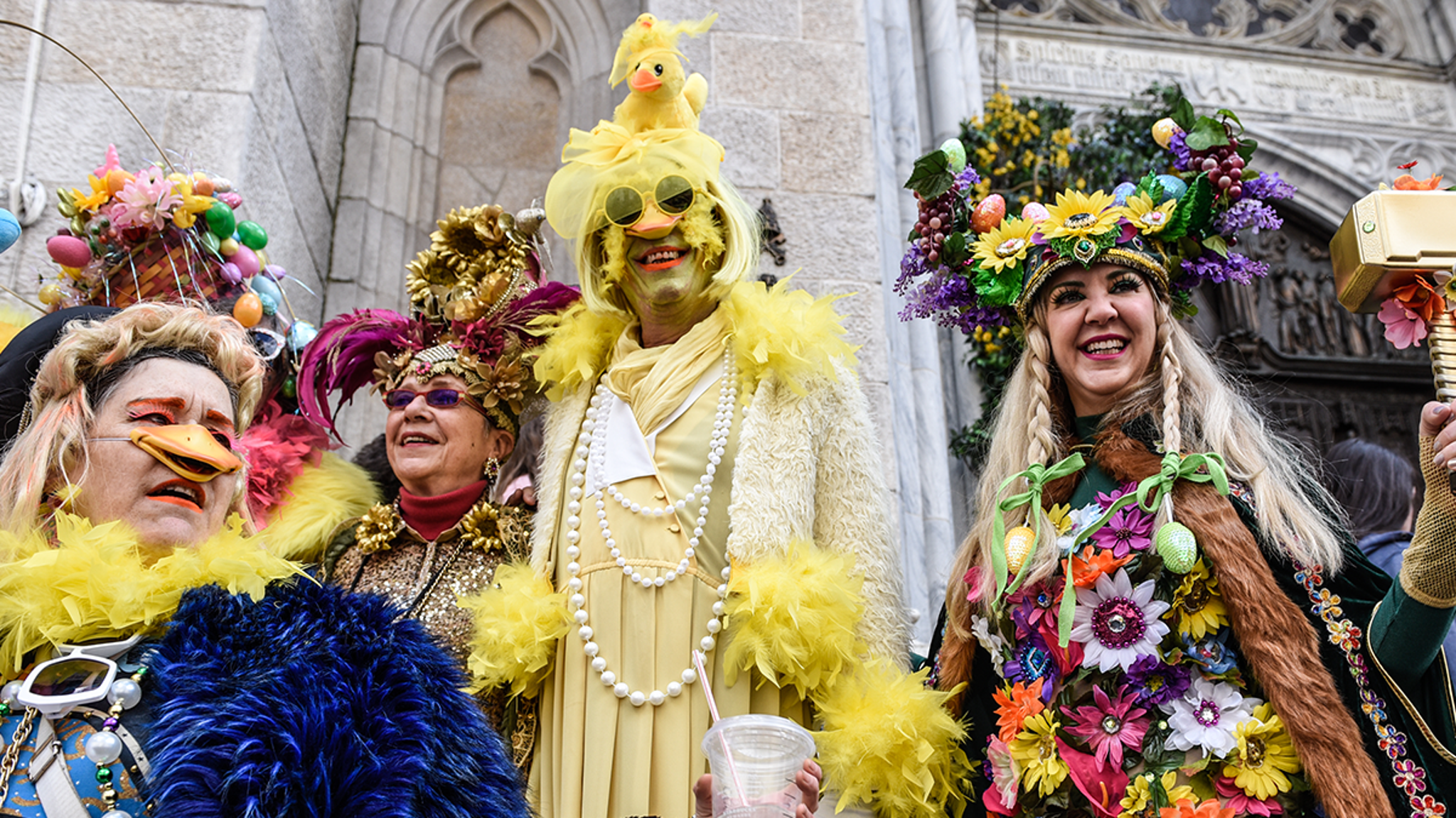 NYC's Easter Bonnet Parade Draws Wild Outfits, 'Tis the Season! thumbnail