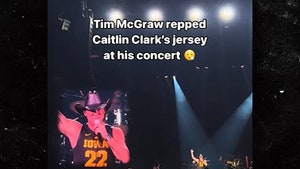 Tim McGraw Performs In Caitlin Clark Jersey Before NCAA Tourney