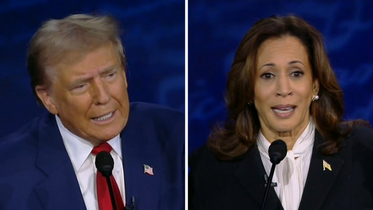 Trump Repeatedly Rips Biden at Debate, Harris Reminds Him He's Running  Against Her