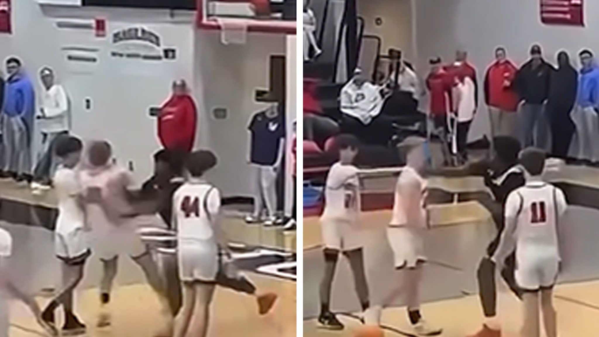 H.S. Basketball Player Floors Two Opponents W/ Vicious Haymakers, Cops Investigating