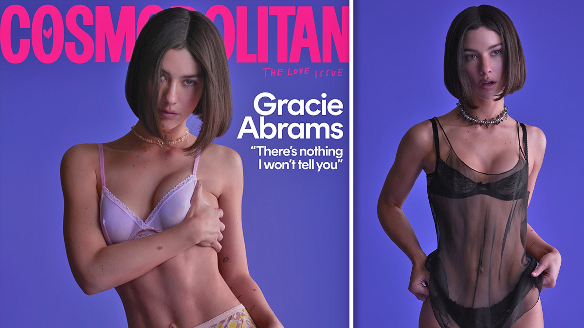 Gracie Abrams Sparks Excitement with Stunning Lingerie Photoshoot thumbnail