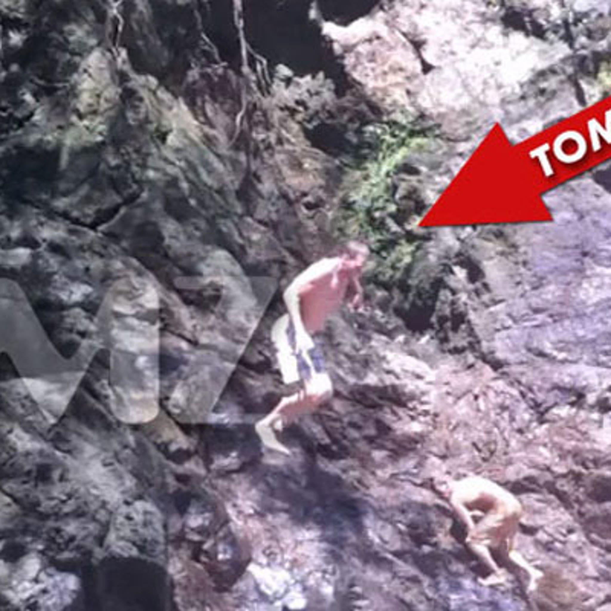 Tom Brady facing backlash for jumping off waterfall with 6-year