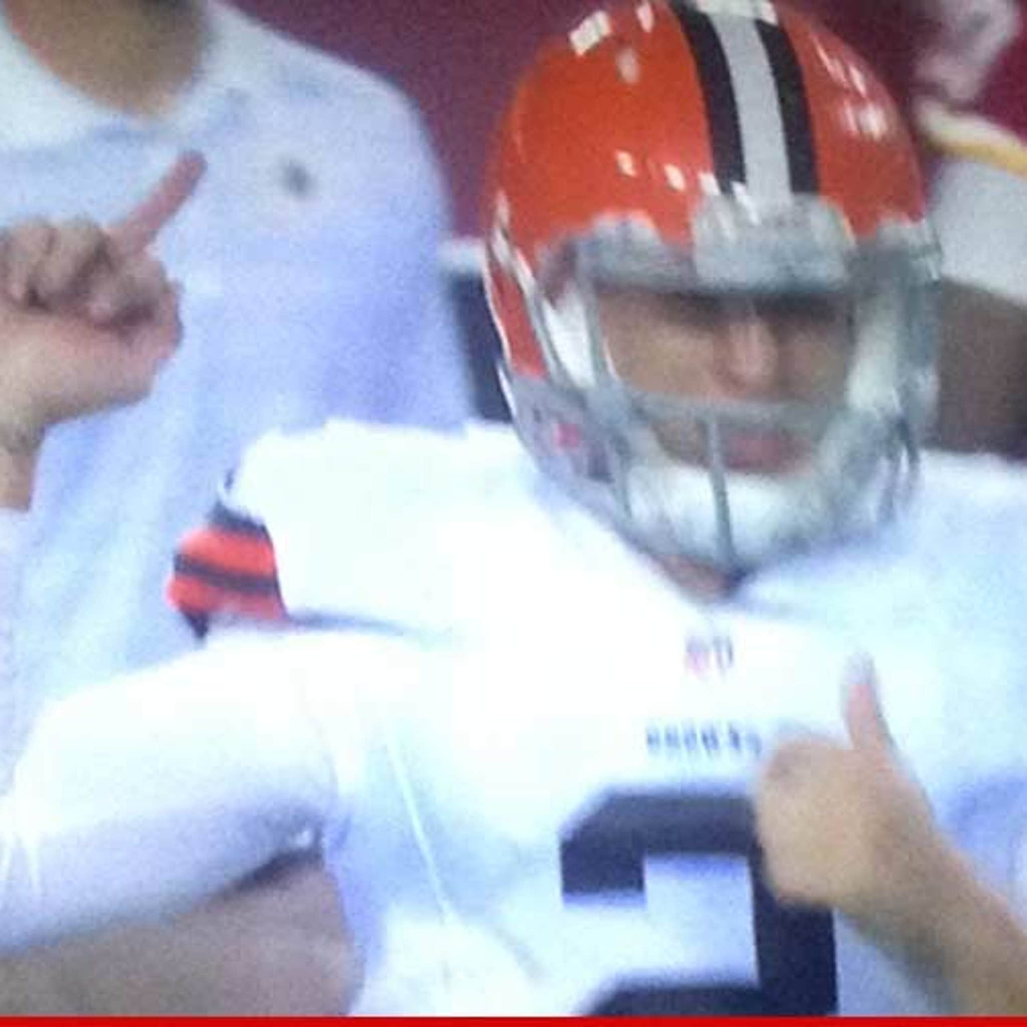 Johnny Manziel's gesture taints Browns' loss to Redskins