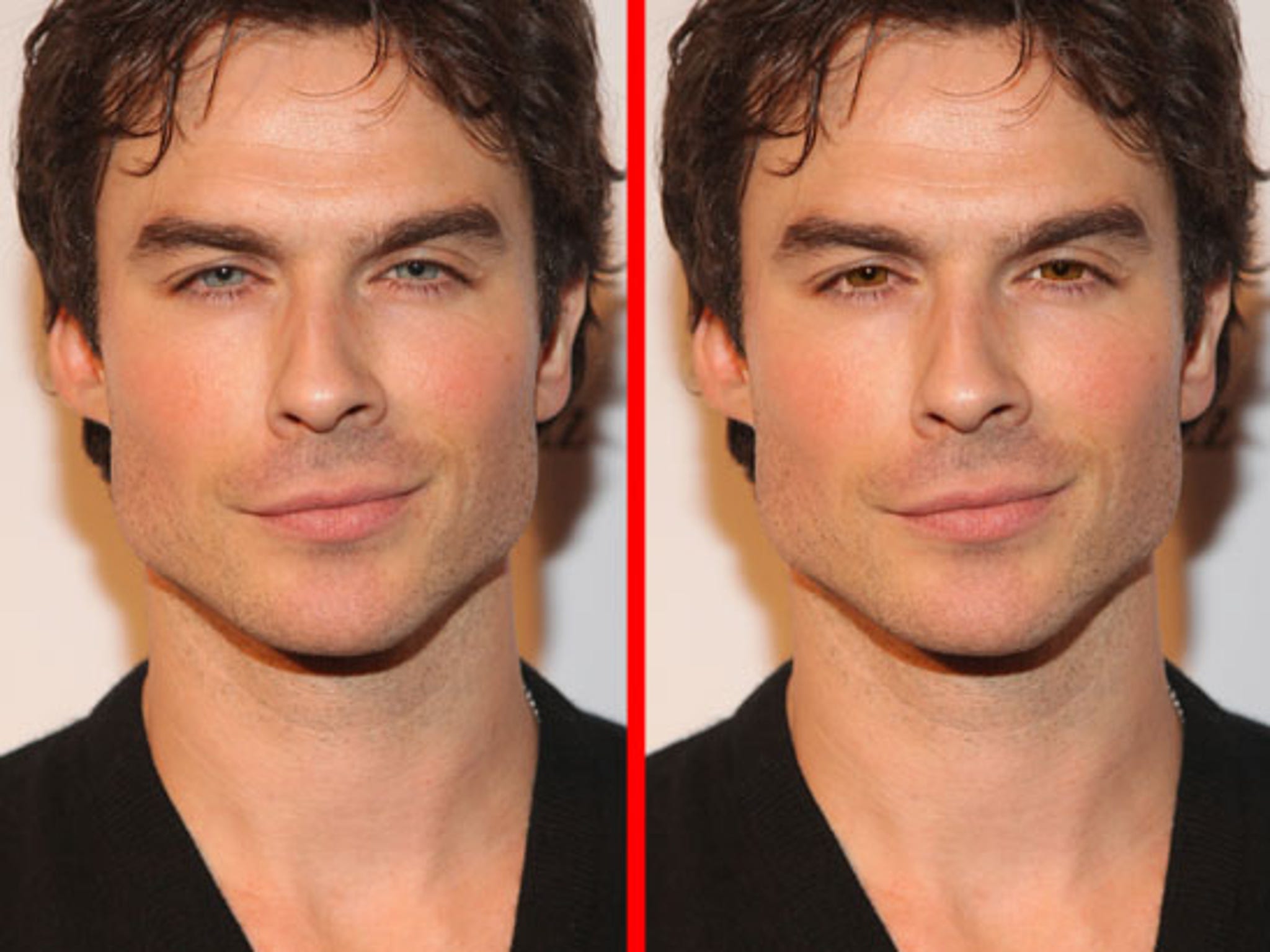 Celeb Eye Color Showdown -- Blue vs. Brown!