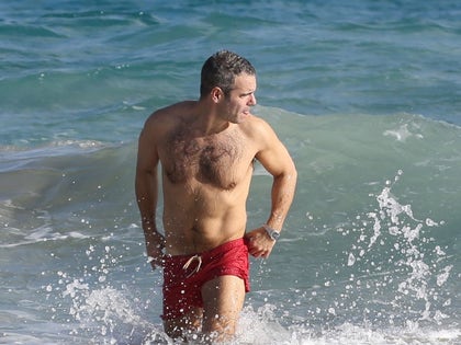 andy cohen clifton beach vacation photos- 00