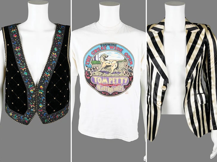 Tom Petty's Legendary Shirts Up For Auction