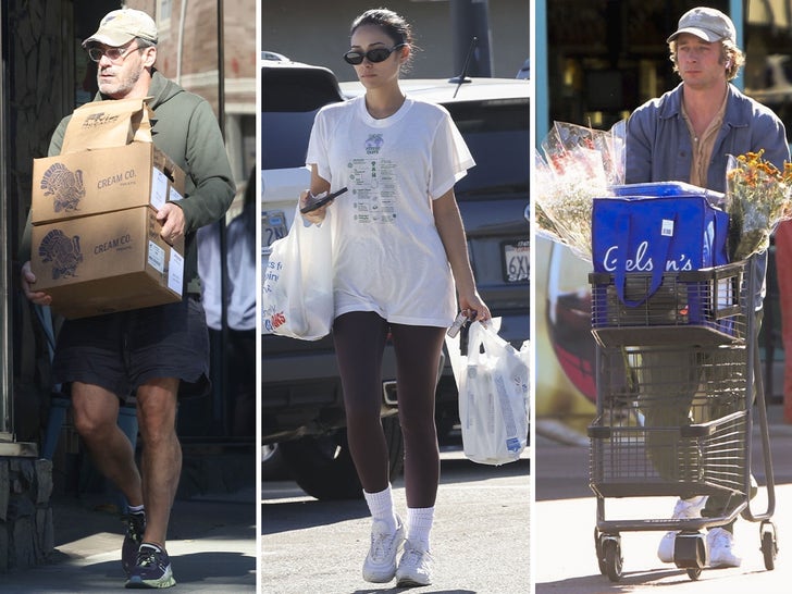 Celebs Spotted Grocery Shopping