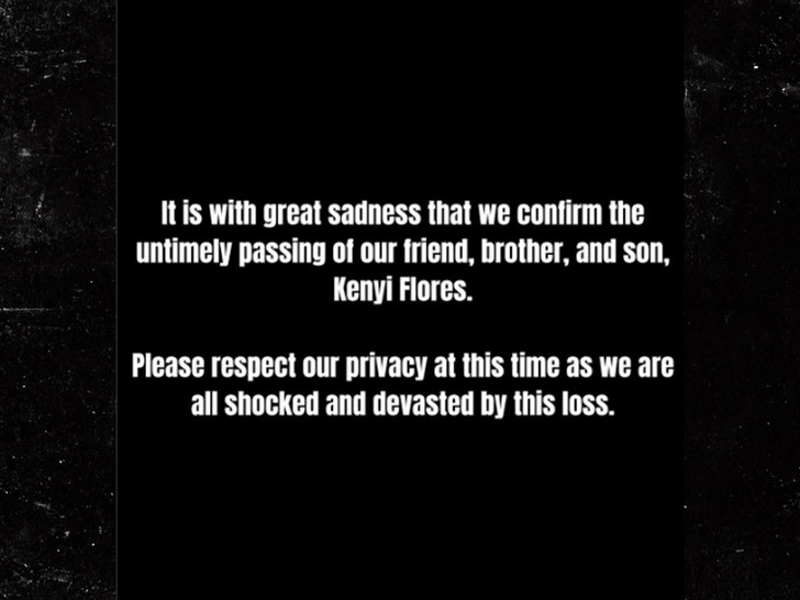 Ken Flores Death Post